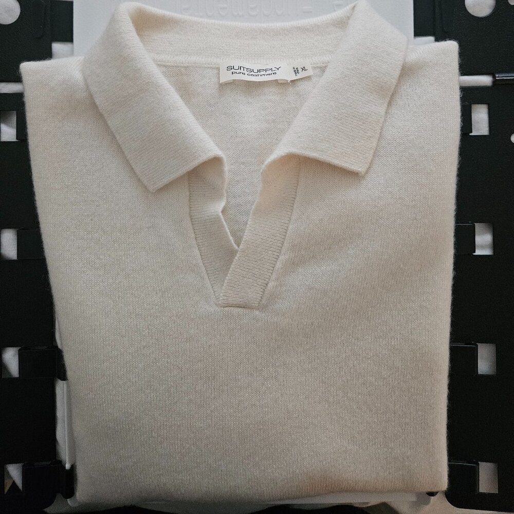 Suitsupply cashmere polo XL